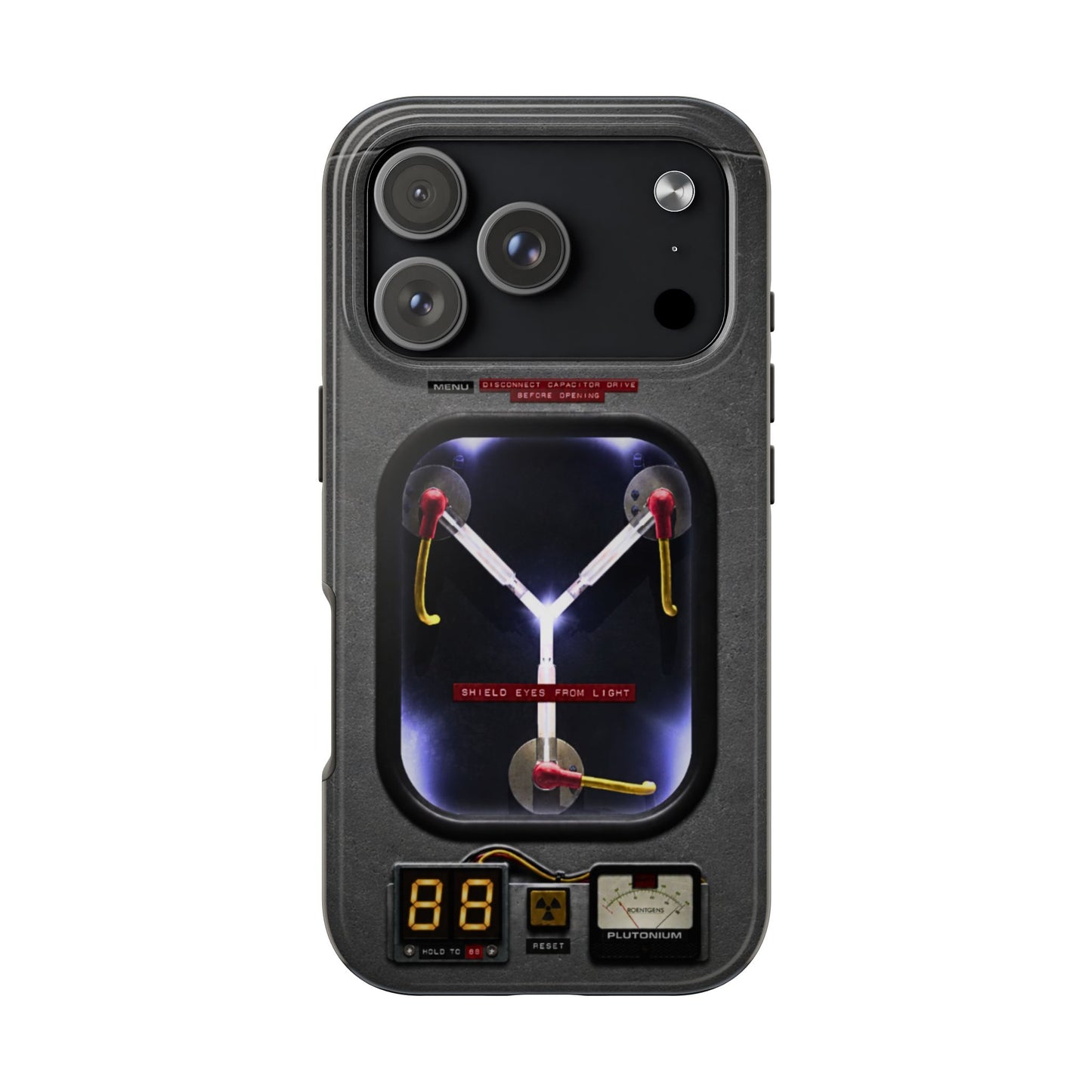 Flux Capacitor Tough Phone Case — Back to the Future Style Protective Cover
