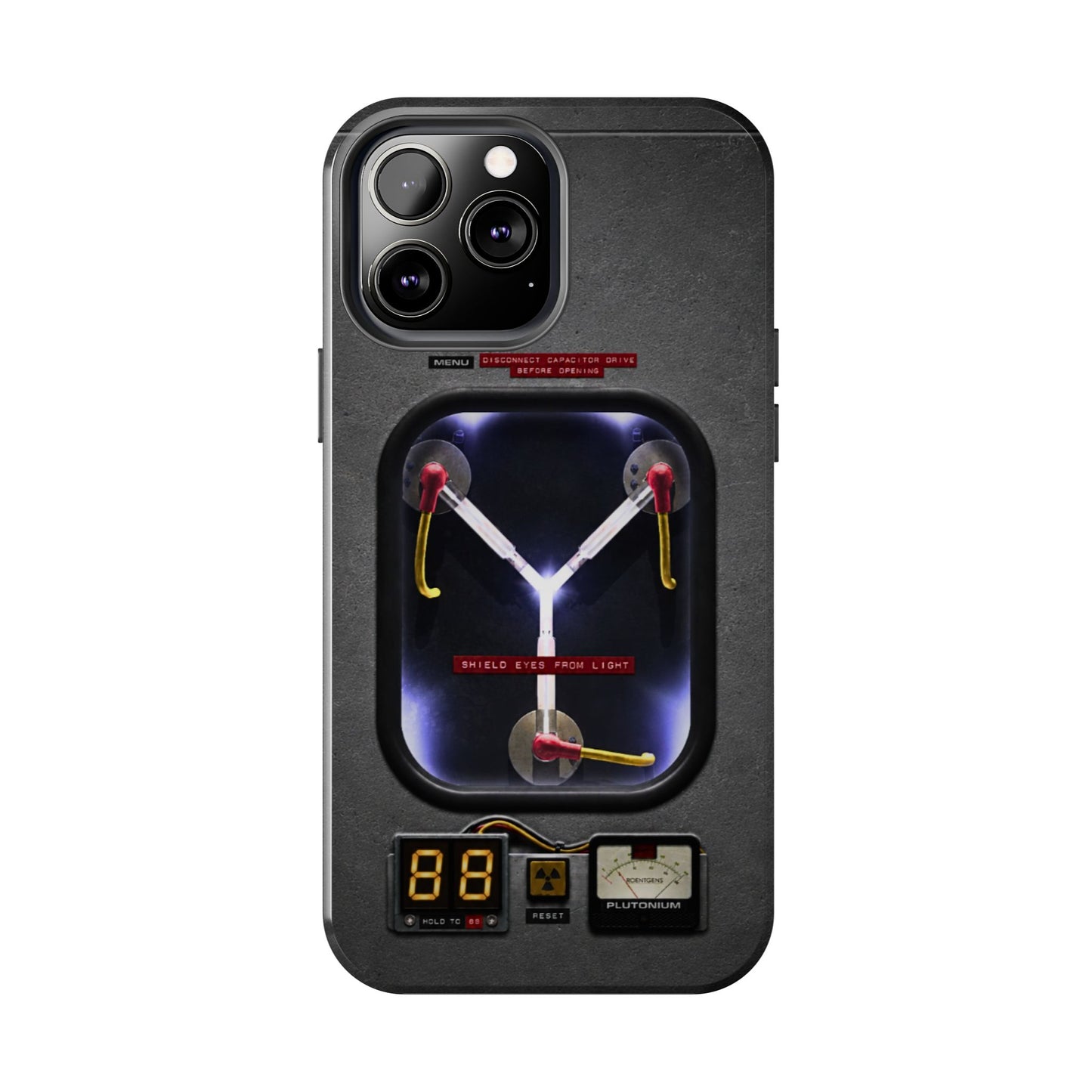 Flux Capacitor Tough Phone Case — Back to the Future Style Protective Cover