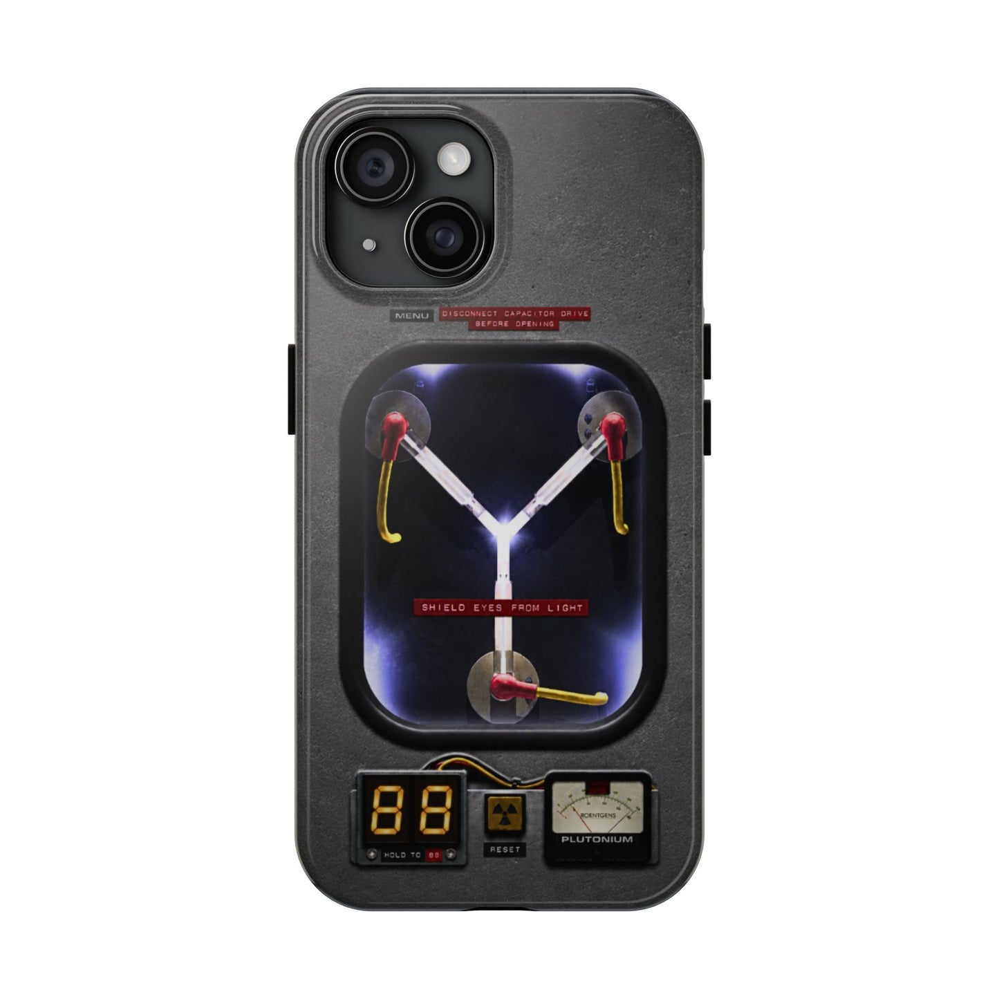 Flux Capacitor Tough Phone Case — Back to the Future Style Protective Cover
