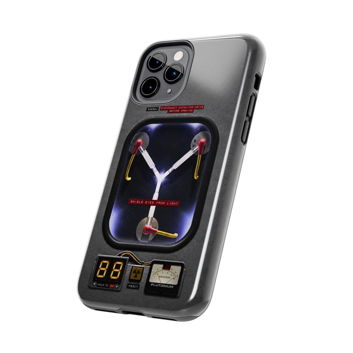 Flux Capacitor Tough Phone Case — Back to the Future Style Protective Cover