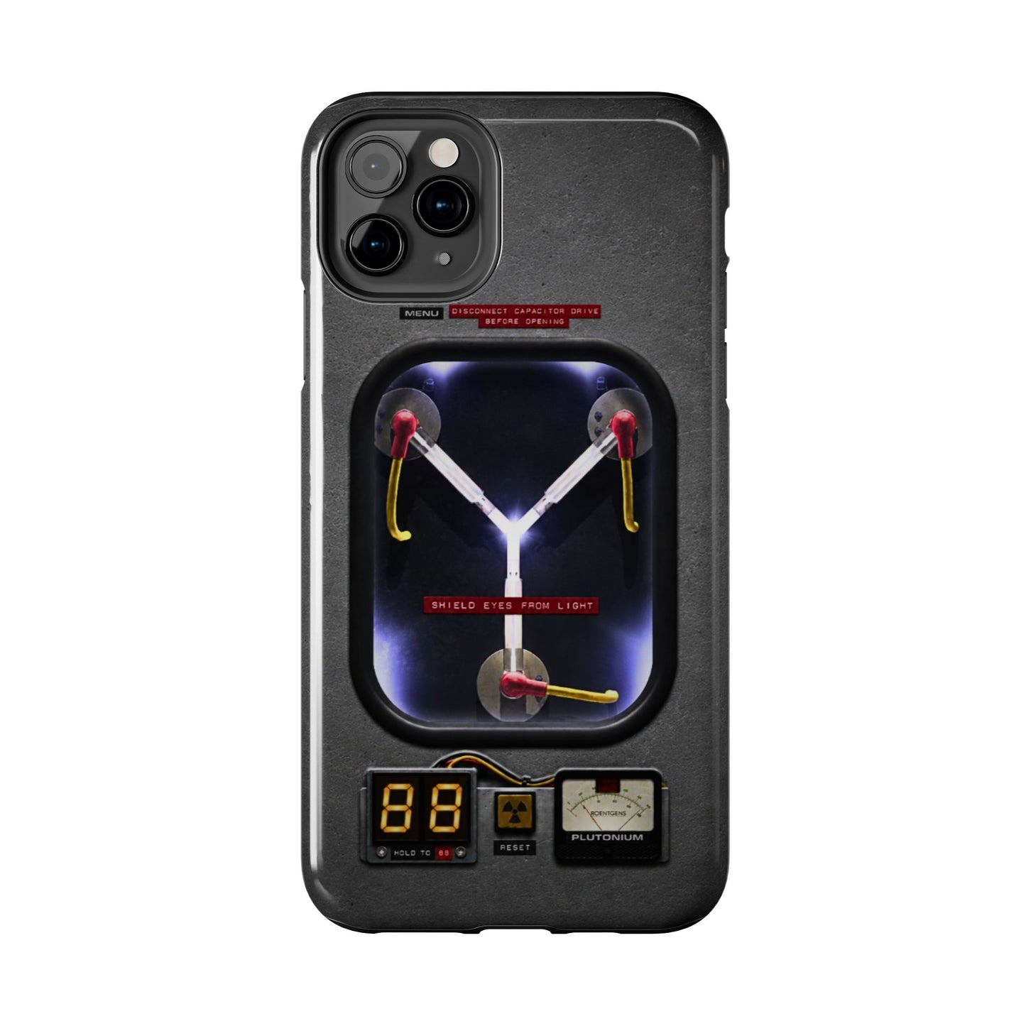 Flux Capacitor Tough Phone Case — Back to the Future Style Protective Cover