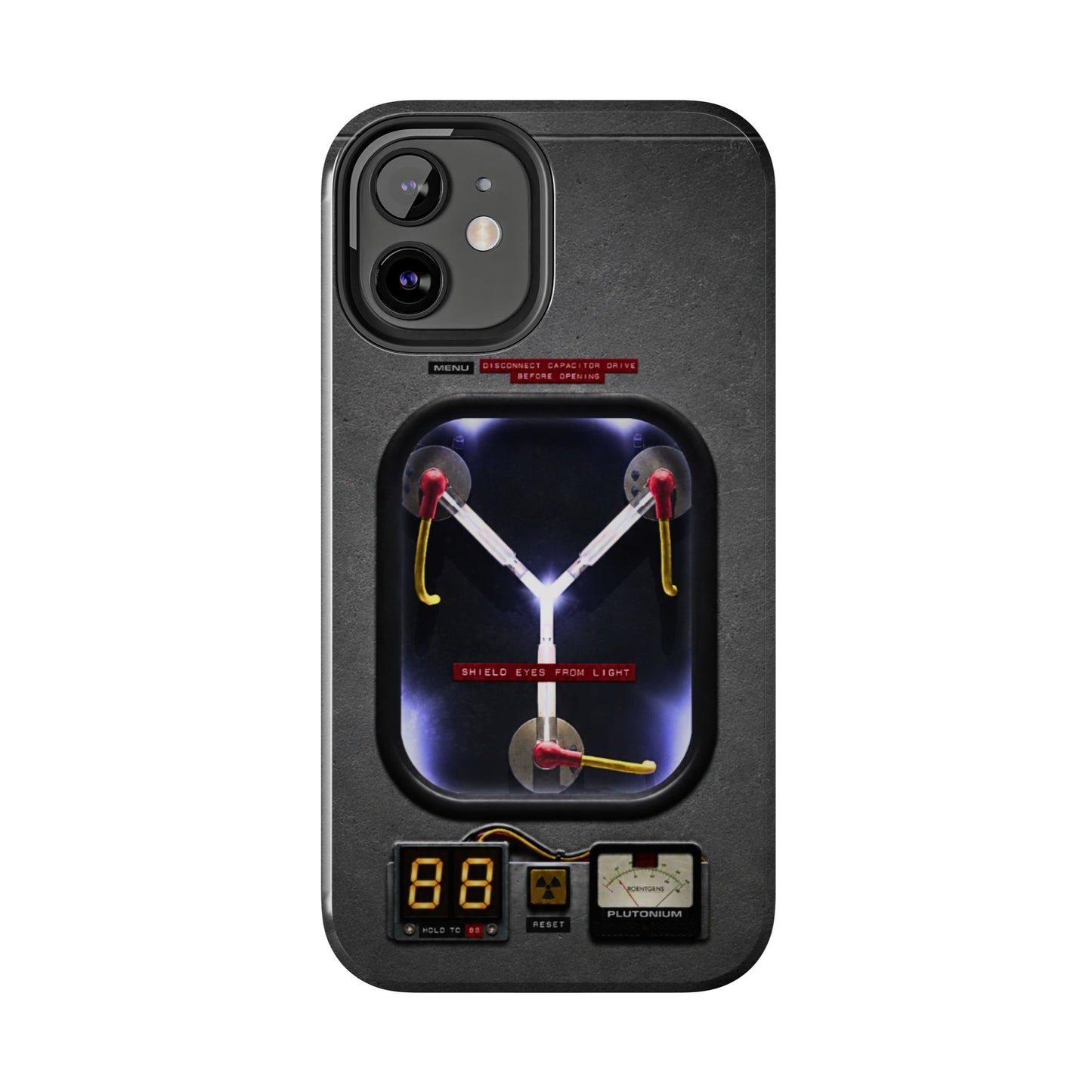 Flux Capacitor Tough Phone Case — Back to the Future Style Protective Cover