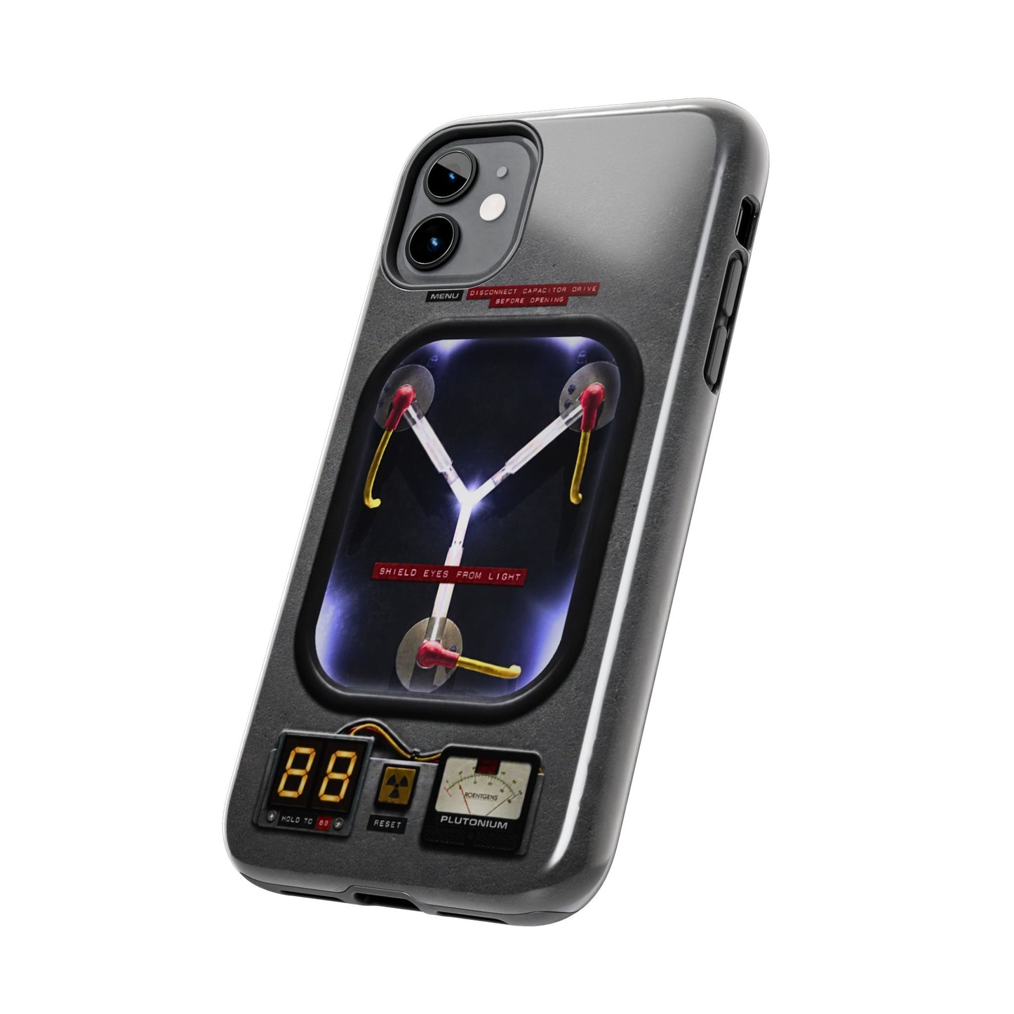 Flux Capacitor Tough Phone Case — Back to the Future Style Protective Cover