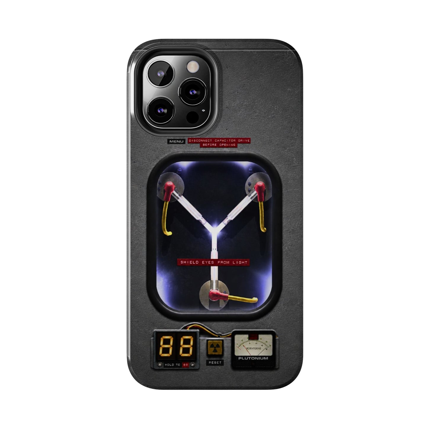 Flux Capacitor Tough Phone Case — Back to the Future Style Protective Cover