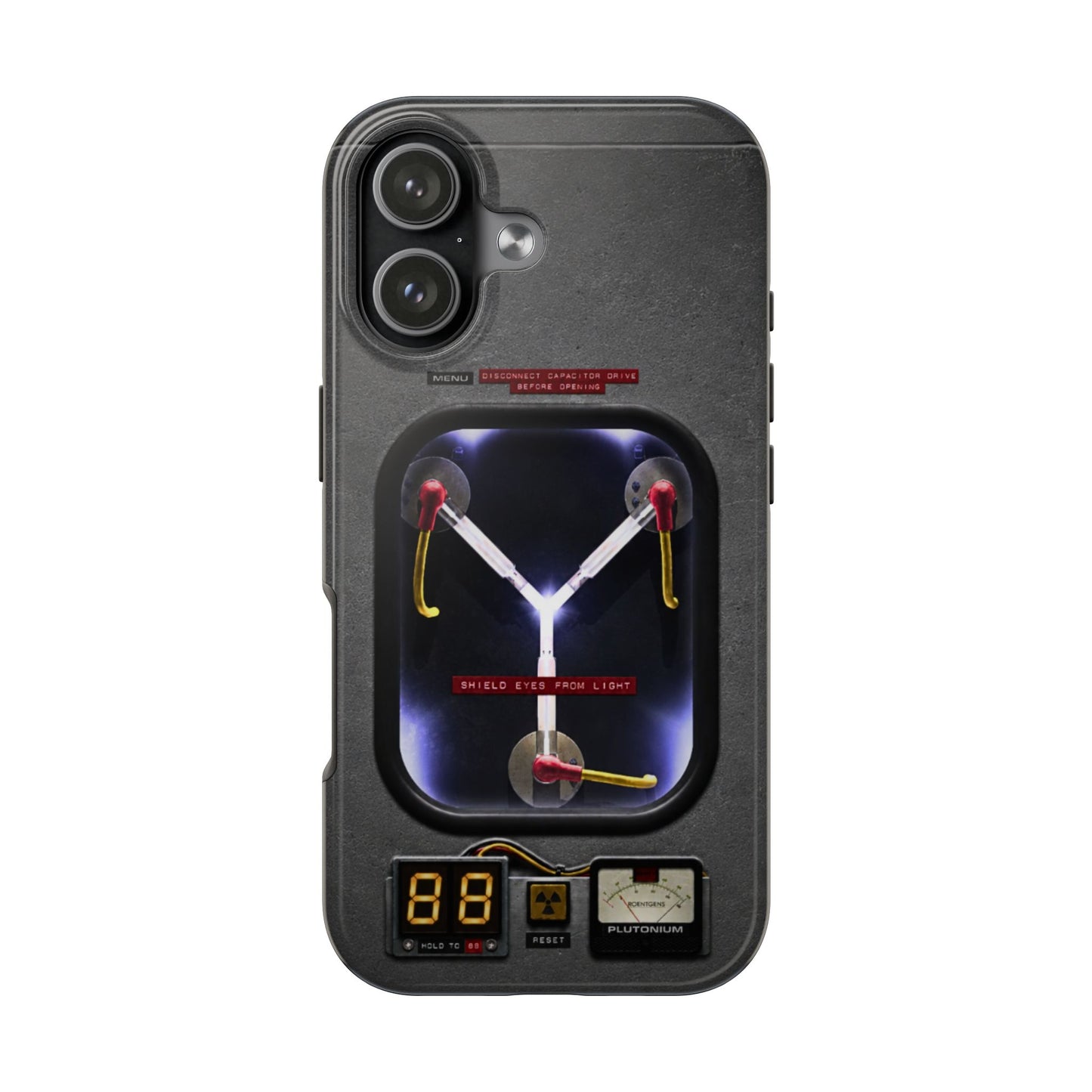 Flux Capacitor Tough Phone Case — Back to the Future Style Protective Cover