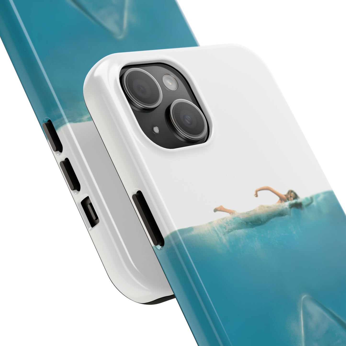 JAWS Tough Phone Case — Retro Jaws Ocean Horror Design