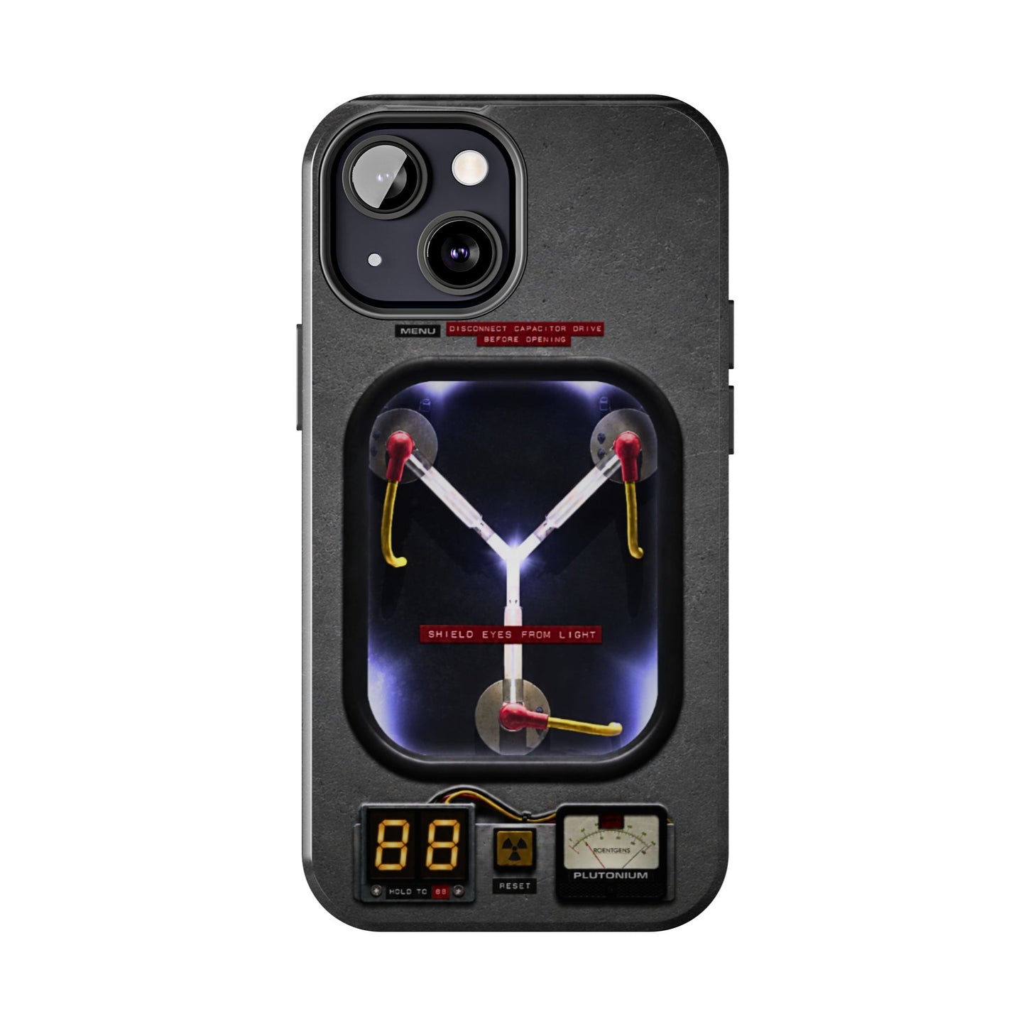 Flux Capacitor Tough Phone Case — Back to the Future Style Protective Cover