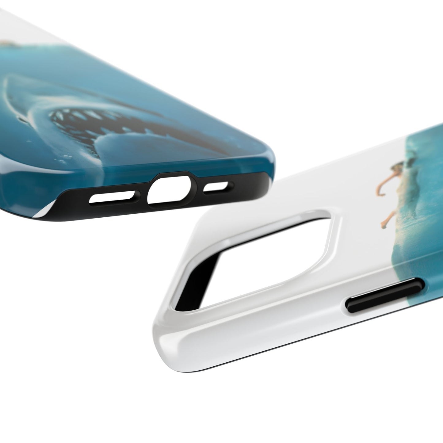JAWS Tough Phone Case — Retro Jaws Ocean Horror Design