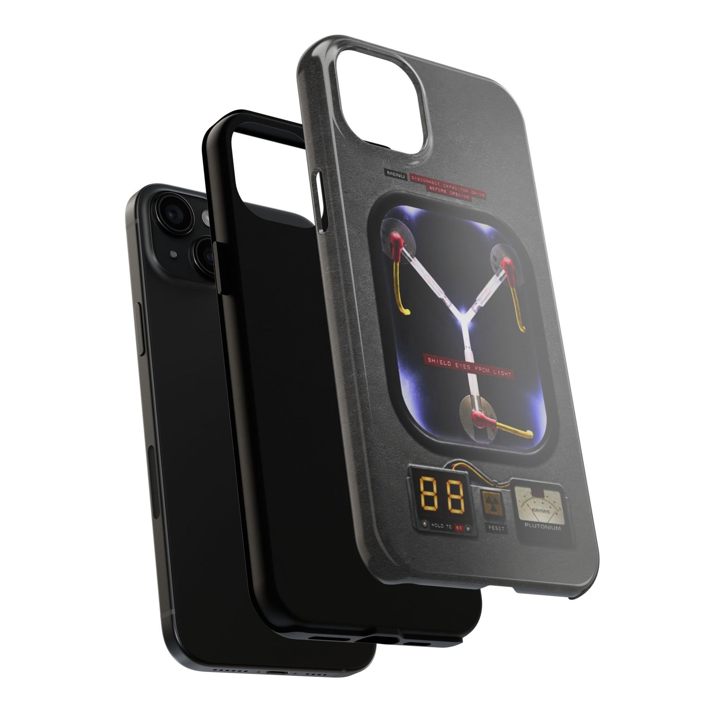 Flux Capacitor Tough Phone Case — Back to the Future Style Protective Cover