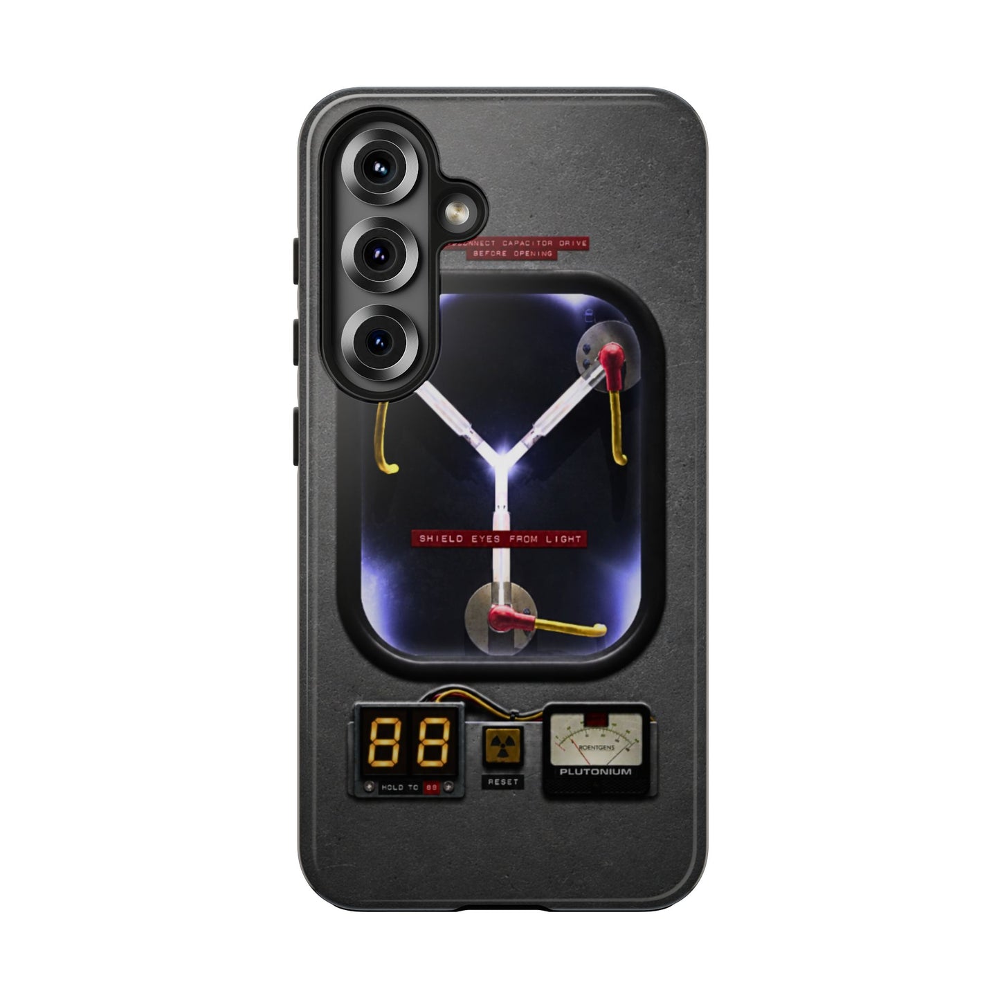 Flux Capacitor Tough Phone Case — Back to the Future Style Protective Cover