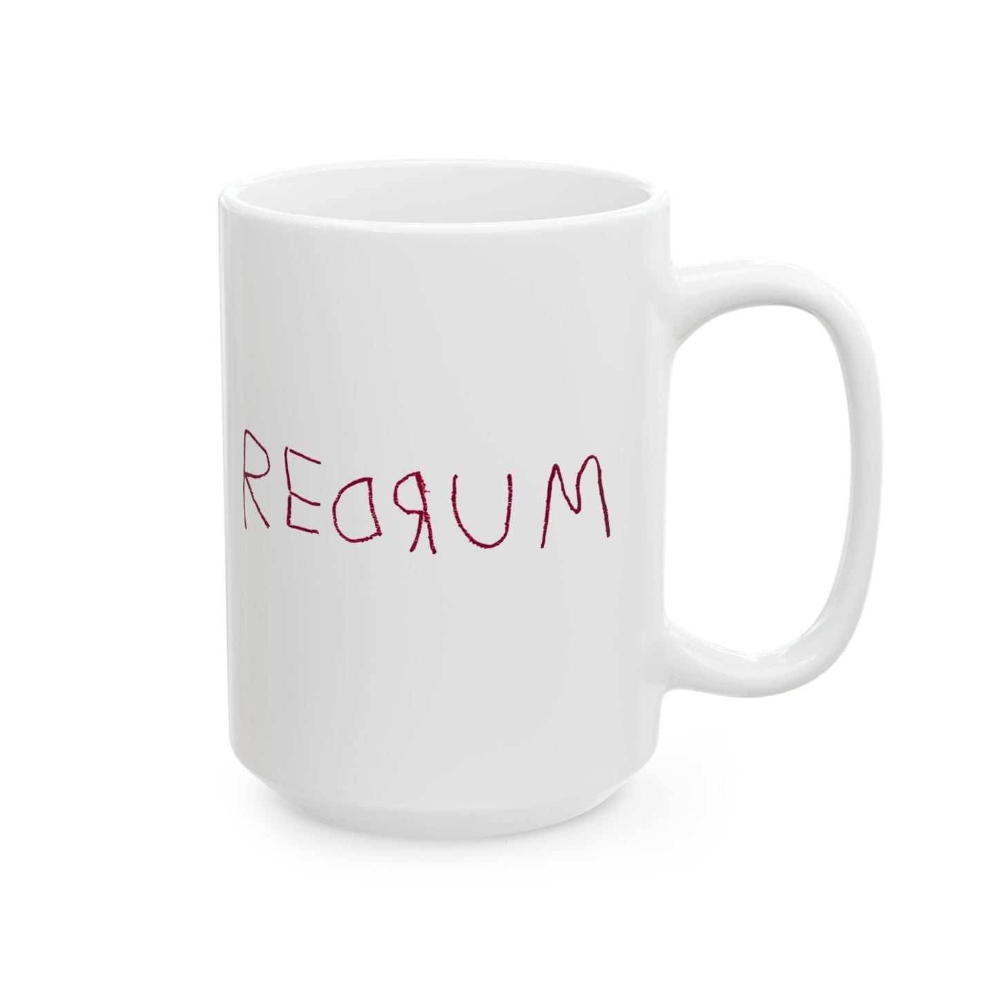 REDRUM Coffee Mug from "The Shining" movie 11oz & 15oz