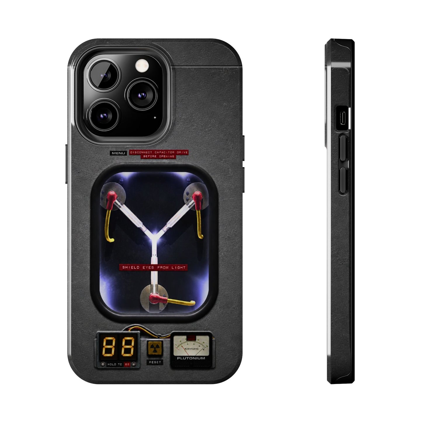 Flux Capacitor Tough Phone Case — Back to the Future Style Protective Cover
