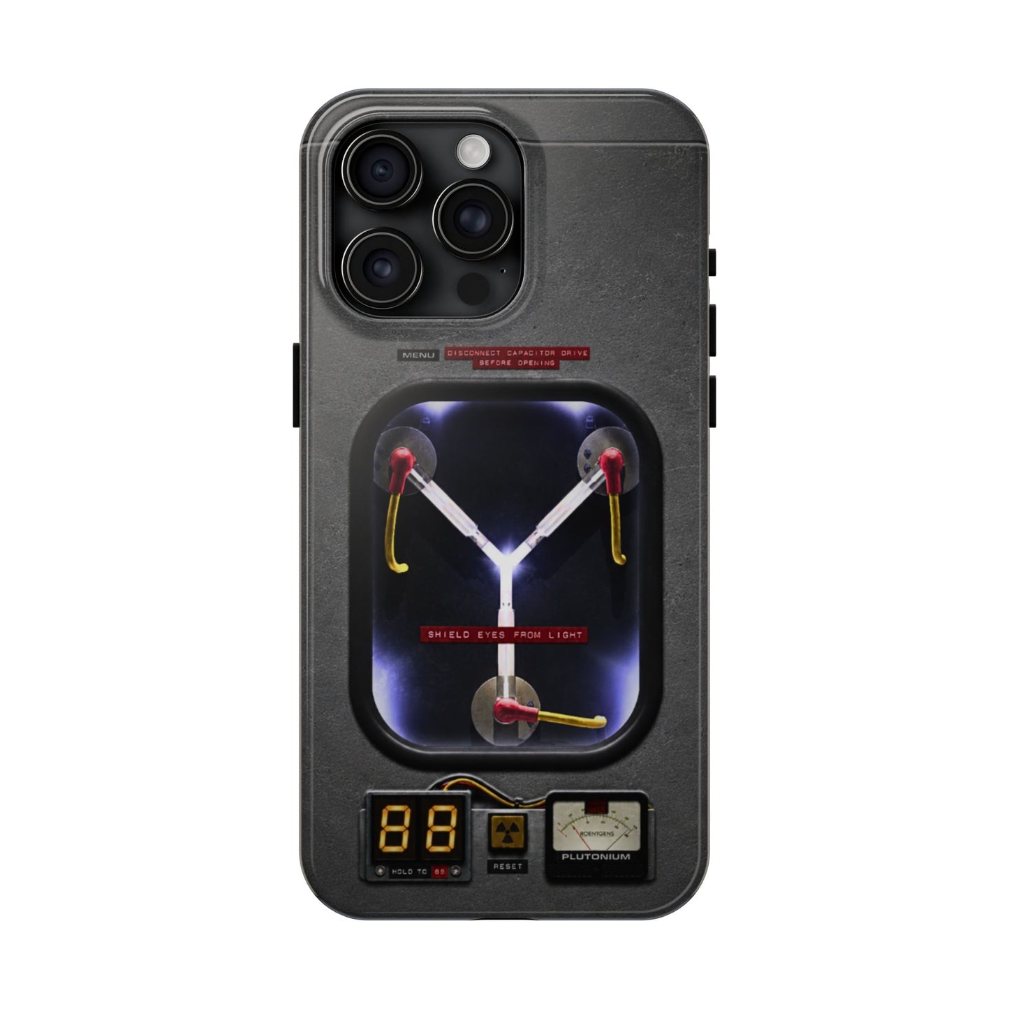 Flux Capacitor Tough Phone Case — Back to the Future Style Protective Cover