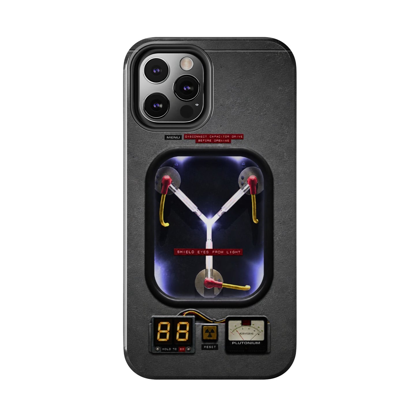 Flux Capacitor Tough Phone Case — Back to the Future Style Protective Cover