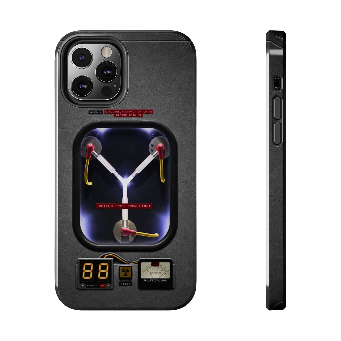 Flux Capacitor Tough Phone Case — Back to the Future Style Protective Cover