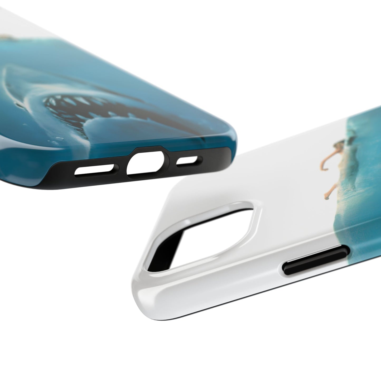 JAWS Tough Phone Case — Retro Jaws Ocean Horror Design