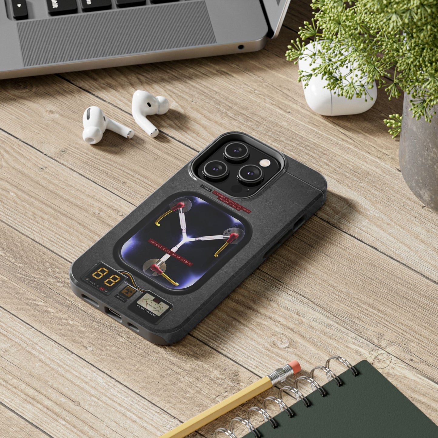 Flux Capacitor Tough Phone Case — Back to the Future Style Protective Cover