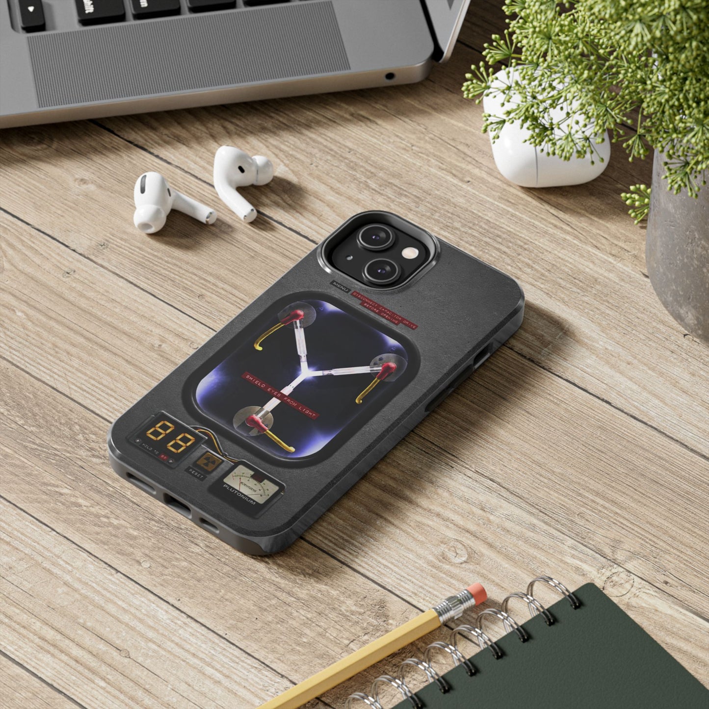 Flux Capacitor Tough Phone Case — Back to the Future Style Protective Cover