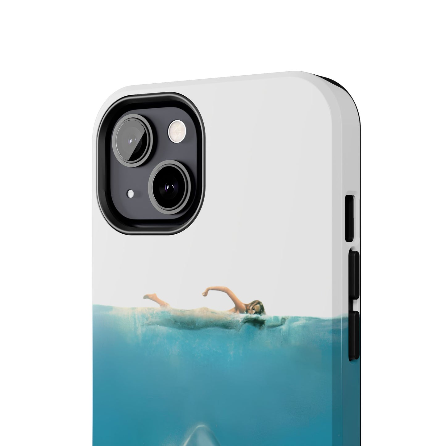 JAWS Tough Phone Case — Retro Jaws Ocean Horror Design