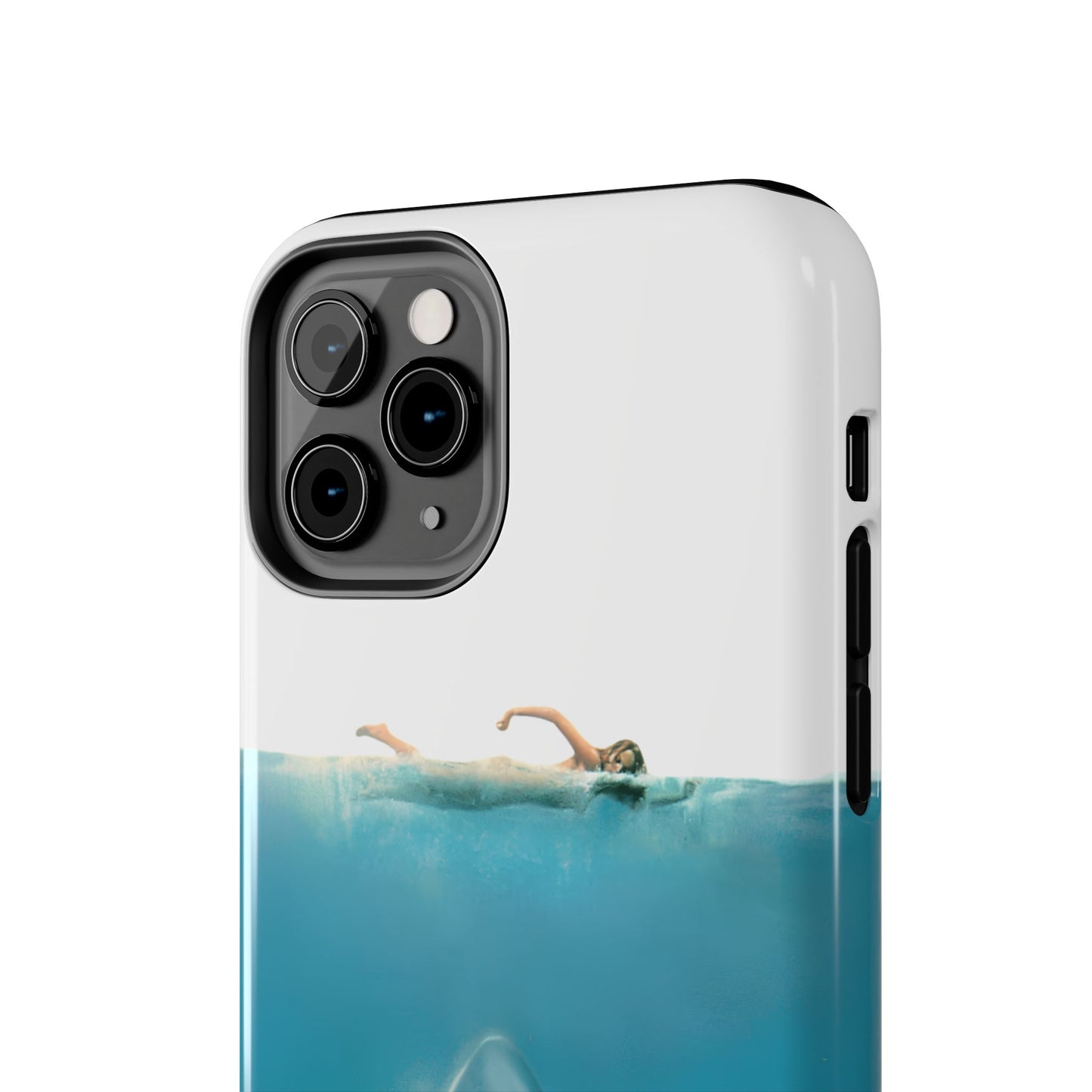 JAWS Tough Phone Case — Retro Jaws Ocean Horror Design