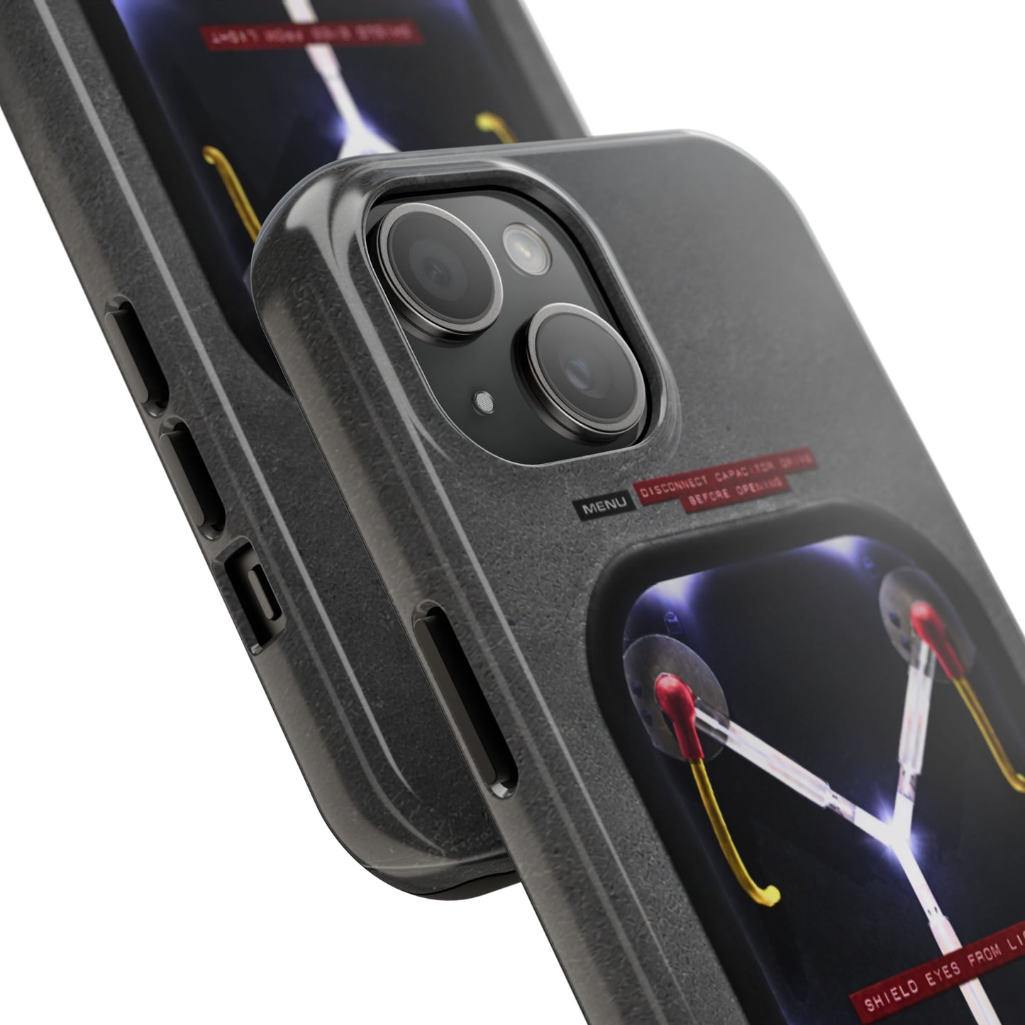 Flux Capacitor Tough Phone Case — Back to the Future Style Protective Cover