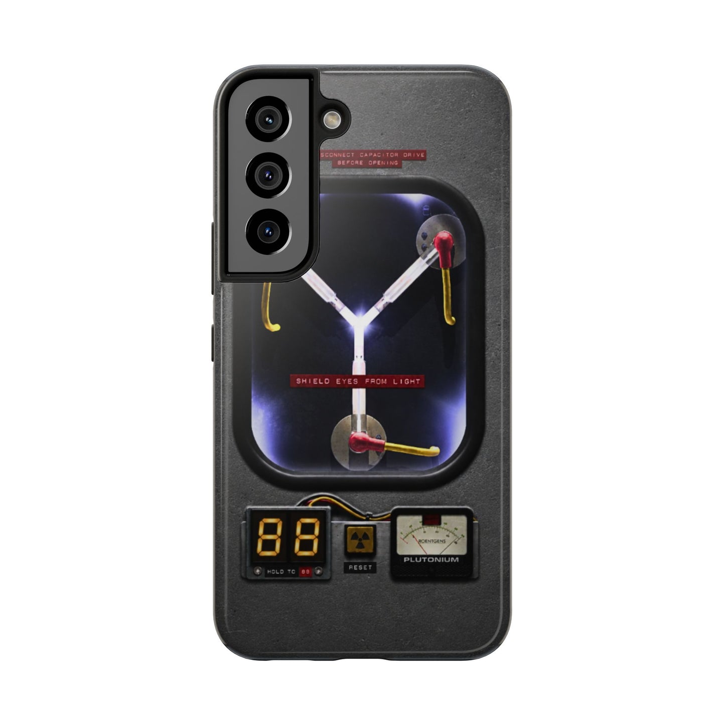 Flux Capacitor Tough Phone Case — Back to the Future Style Protective Cover