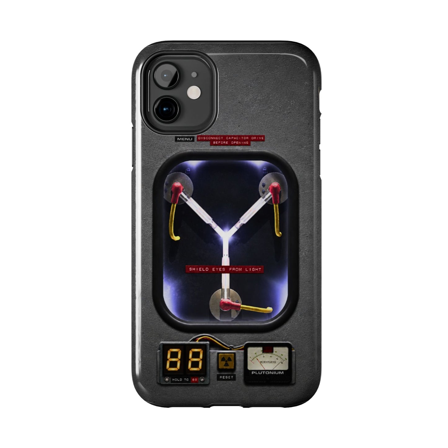 Flux Capacitor Tough Phone Case — Back to the Future Style Protective Cover