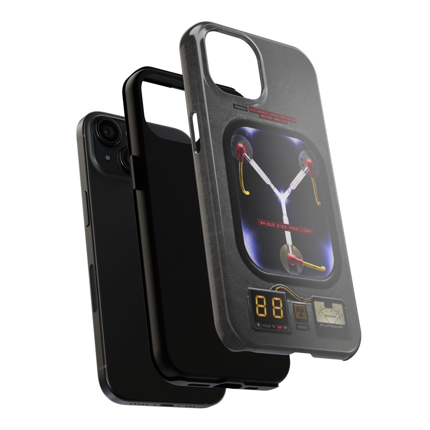 Flux Capacitor Tough Phone Case — Back to the Future Style Protective Cover