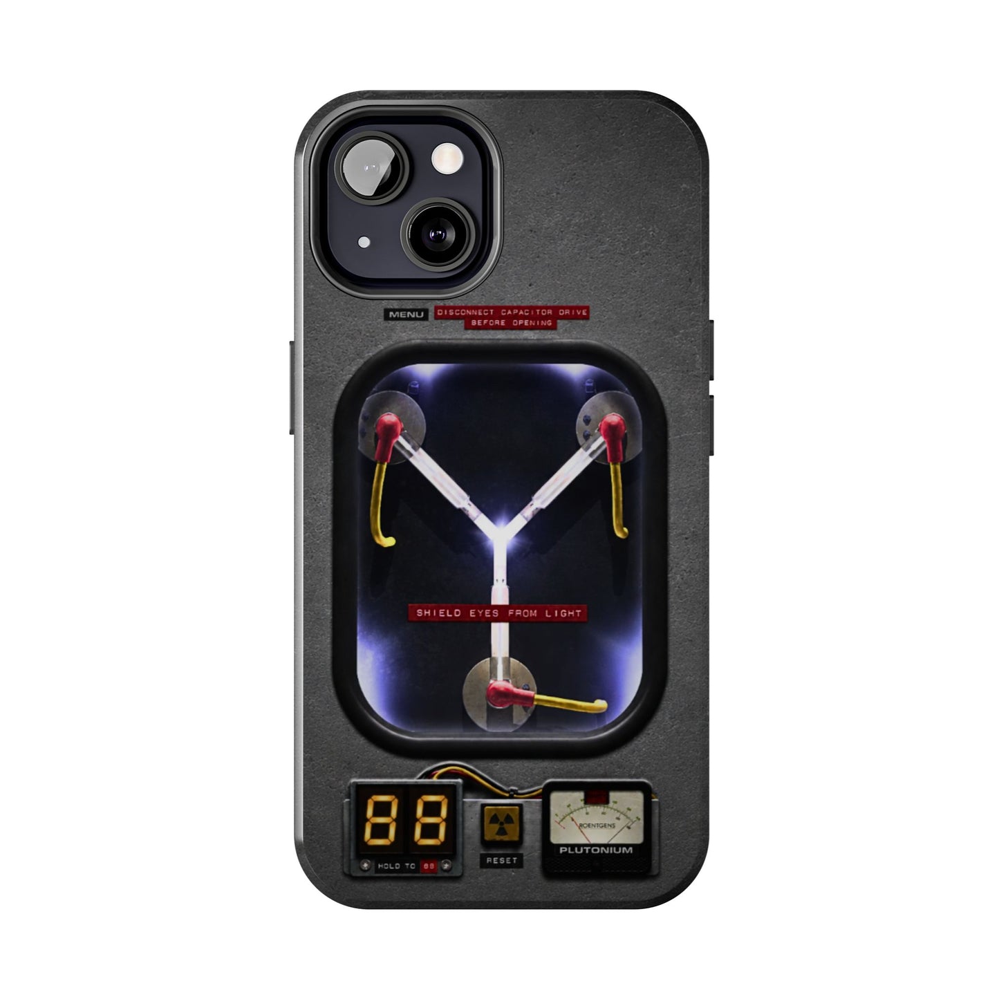 Flux Capacitor Tough Phone Case — Back to the Future Style Protective Cover