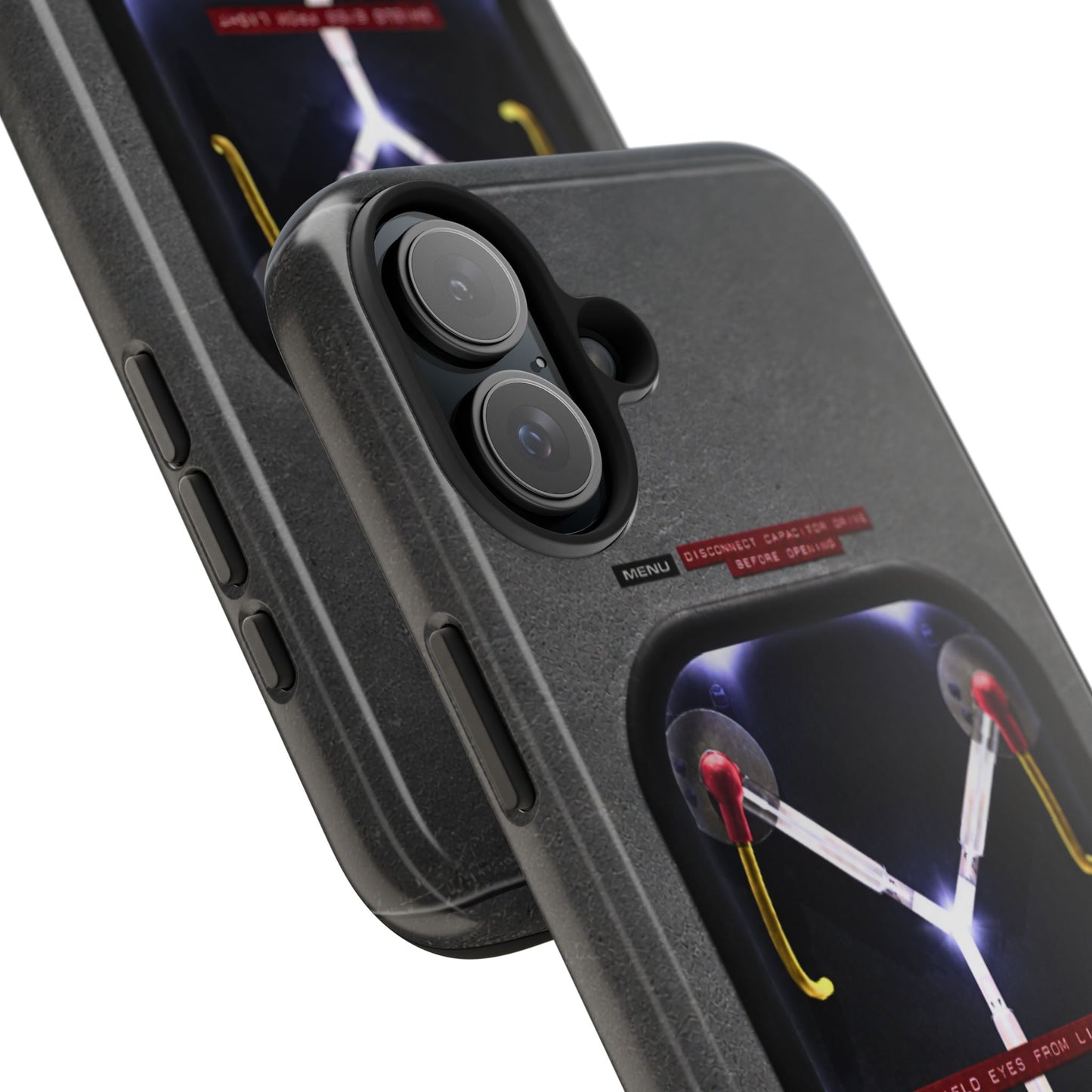 Flux Capacitor Tough Phone Case — Back to the Future Style Protective Cover
