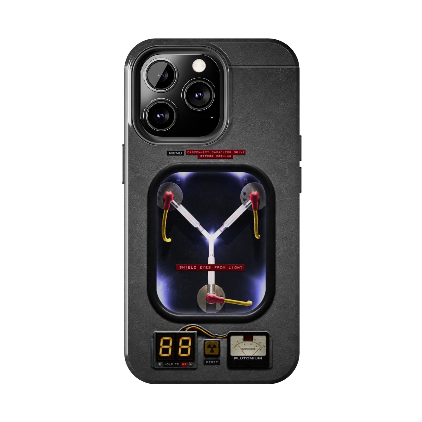 Flux Capacitor Tough Phone Case — Back to the Future Style Protective Cover