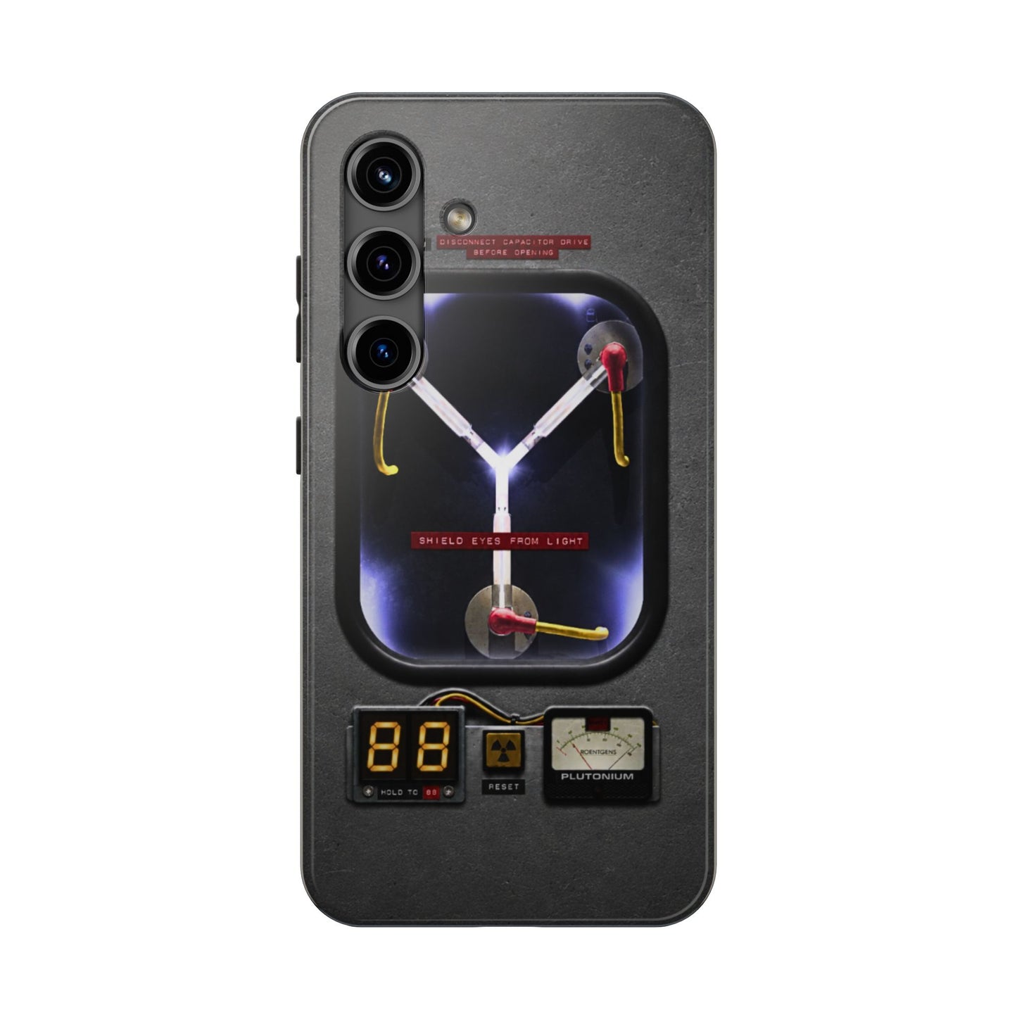 Flux Capacitor Tough Phone Case — Back to the Future Style Protective Cover